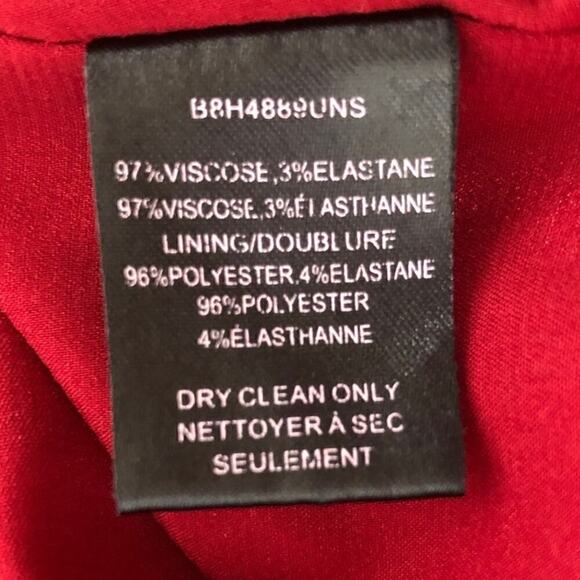 Parker Black Rosewood Sarah Dress One Shoulder Evening Prom Gown Maxi Red Size 2 - Picture 11 of 12